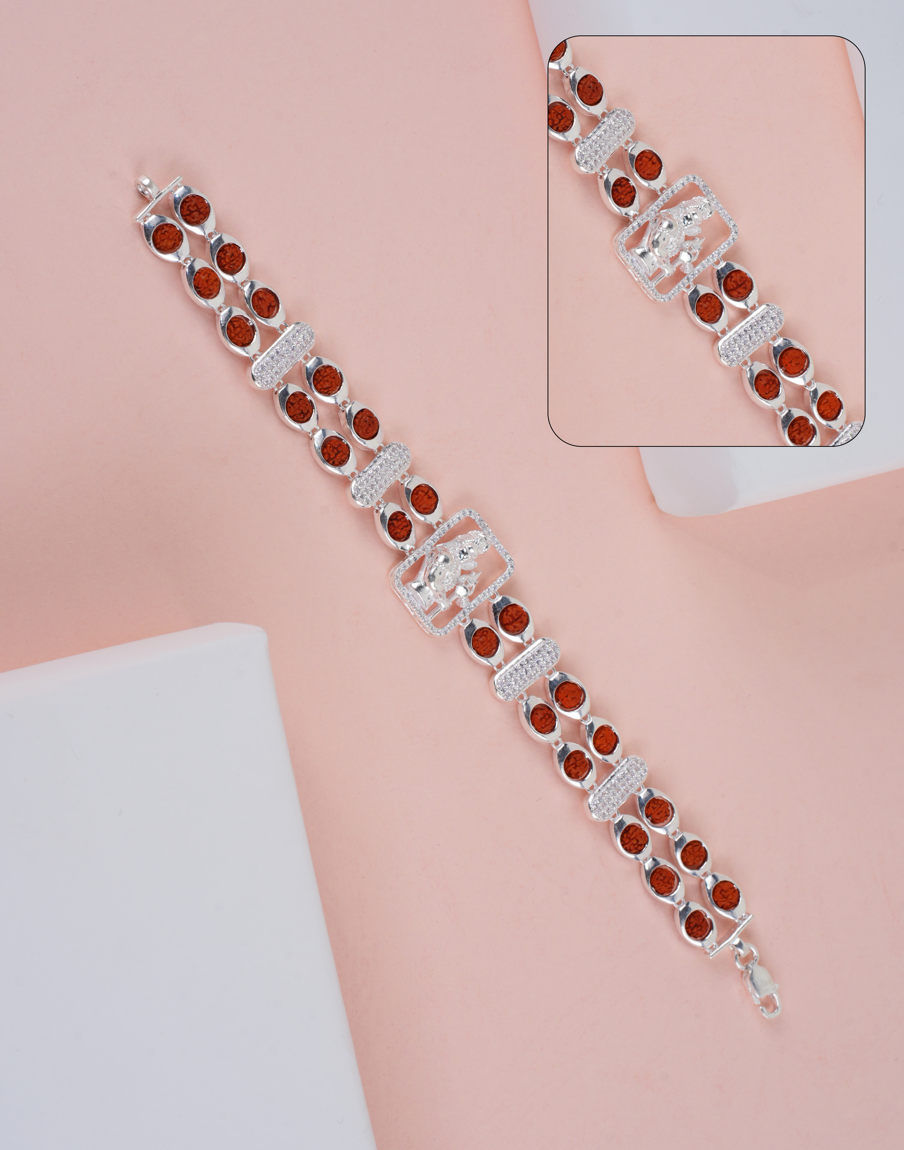 RUDRAKSH DIVINE MAHADEV BRACELET 925