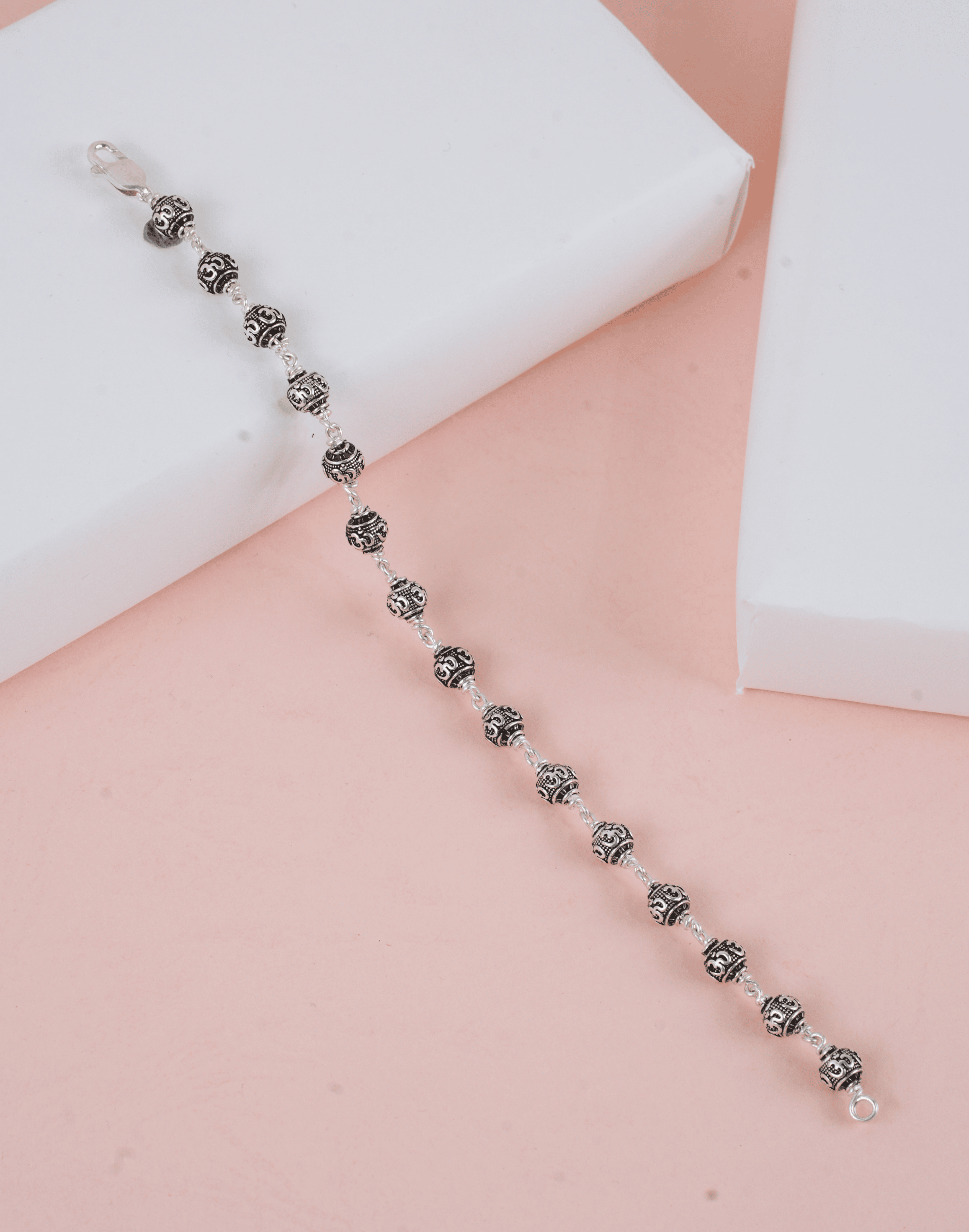 SILVER OM TATVAM BRACELET 925 ST