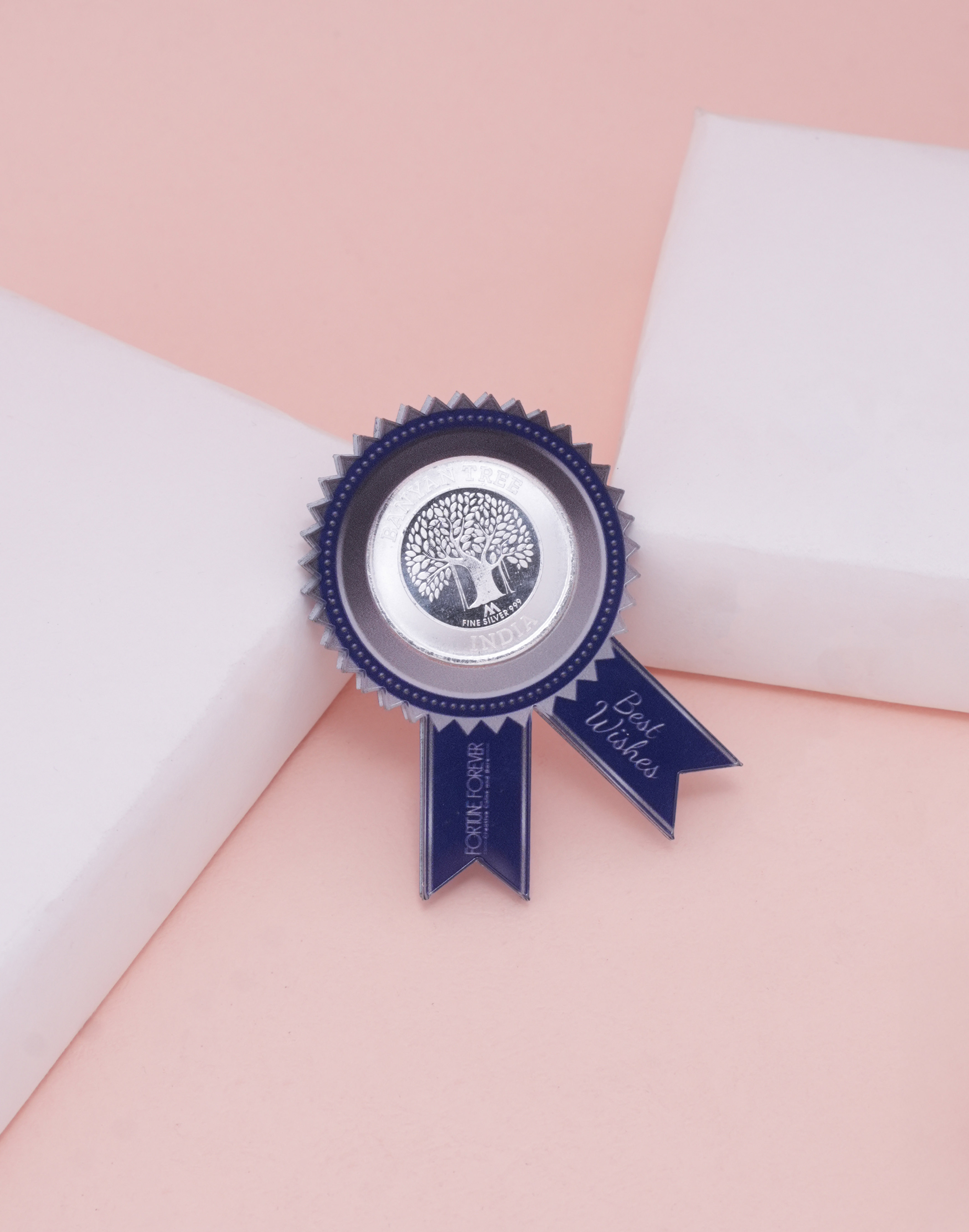 Best Wishes Silver Coin